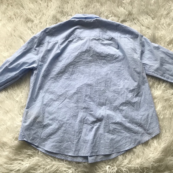 BURBERRY Lobelia Bow Blouse‎ In Pale Blue - Picture 11 of 11